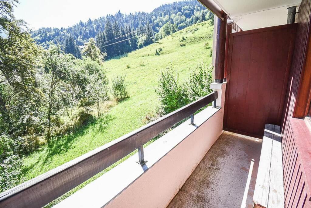 Les Cimes, Chaleureux Studio 4 Pers, 50M Du Telecabine, Vue Degagee Sur Les Pistes, Draps Non Compris Saint-Jean-dʼAulps Екстериор снимка