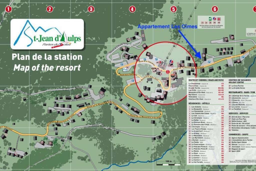 Les Cimes, Chaleureux Studio 4 Pers, 50M Du Telecabine, Vue Degagee Sur Les Pistes, Draps Non Compris Saint-Jean-dʼAulps Екстериор снимка
