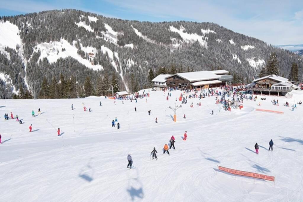 Les Cimes, Chaleureux Studio 4 Pers, 50M Du Telecabine, Vue Degagee Sur Les Pistes, Draps Non Compris Saint-Jean-dʼAulps Екстериор снимка