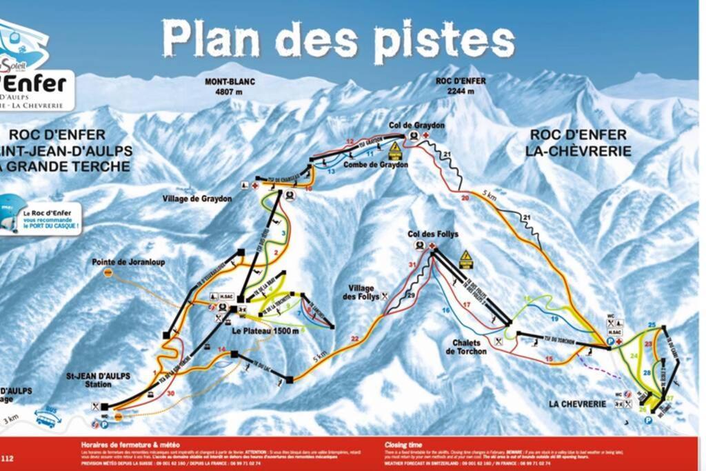 Les Cimes, Chaleureux Studio 4 Pers, 50M Du Telecabine, Vue Degagee Sur Les Pistes, Draps Non Compris Saint-Jean-dʼAulps Екстериор снимка